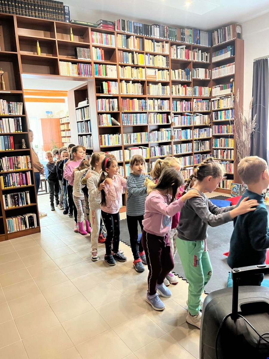Dienes Éva könyvtáróra Hamvas Béla Művelődési Ház és Könyvtár, 2024. április 18