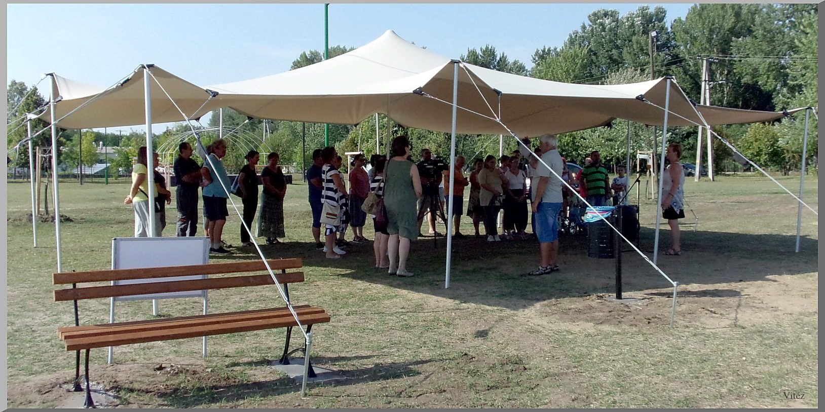 Streetball pálya és ping-pong asztalok átadója Búcsú tér, 2022. augusztus 26.