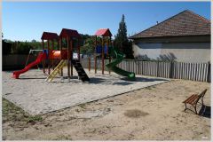Fő utcai játszóvár átadása