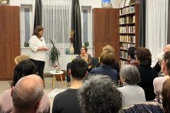 Író-olvasó találkozó Fábián Janka írónővel Hamvas Béla Művelődési Ház és Könyvtár, 2024. január 17.