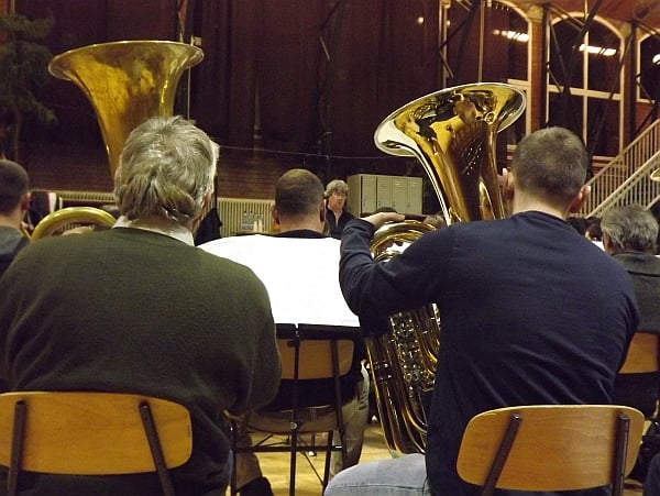 Koncertre készül a Kistérségi Fúvószenekar