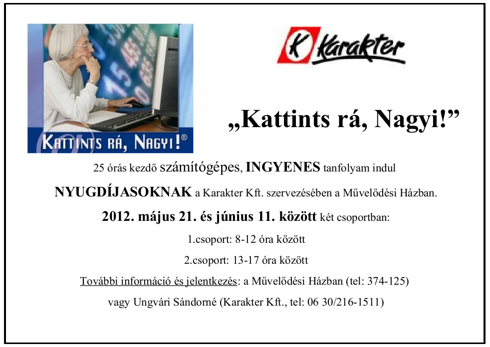Kattints rá, Nagyi!