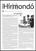 Hernádi Hírmondó, 2012. április
