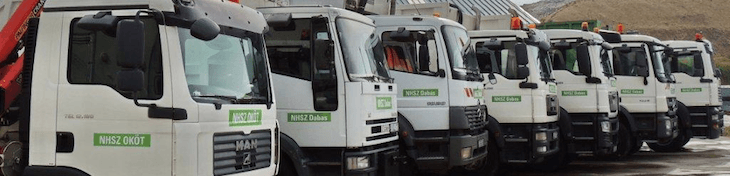 Így viszik el a szemetet az év végén