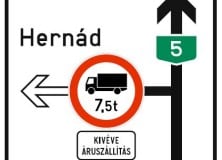 Tájékoztató a súlykorlátozásról