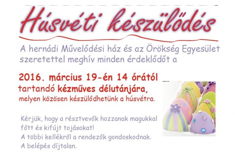 Húsvéti készülődés