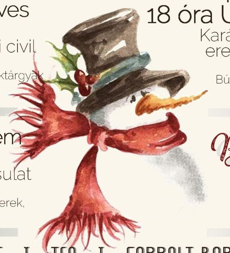 Végre itt a falukarácsony!