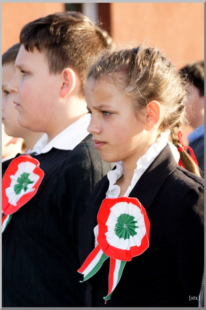 Ünnepség gyalogátkelőhely átadással