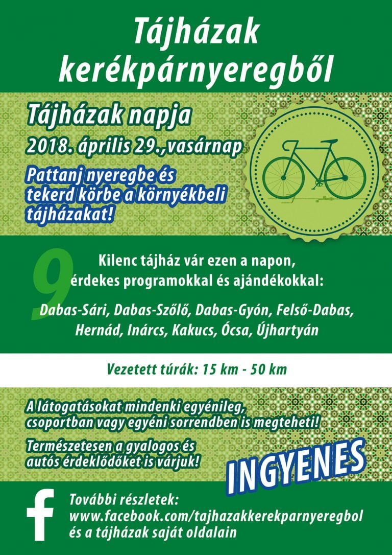 Tájházak kerékpárnyeregből