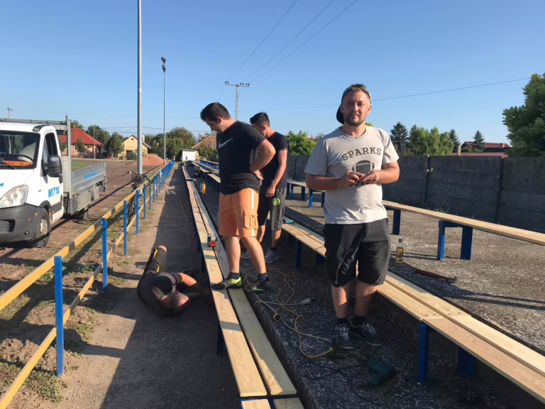 Ismét szebb a sporttelep!