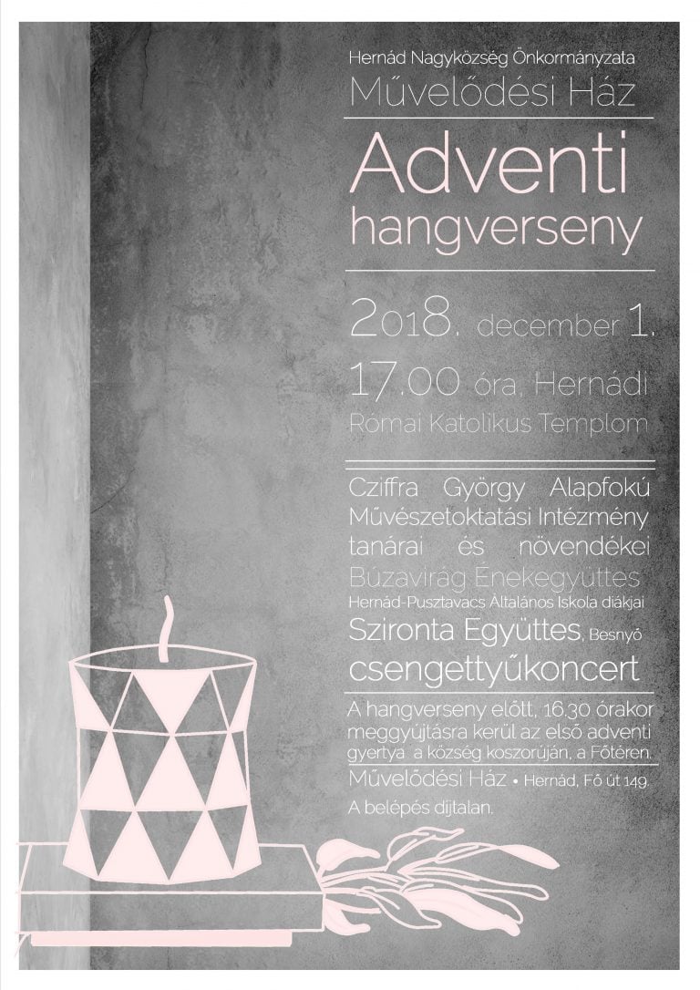 Hangversennyel kezdődik az advent