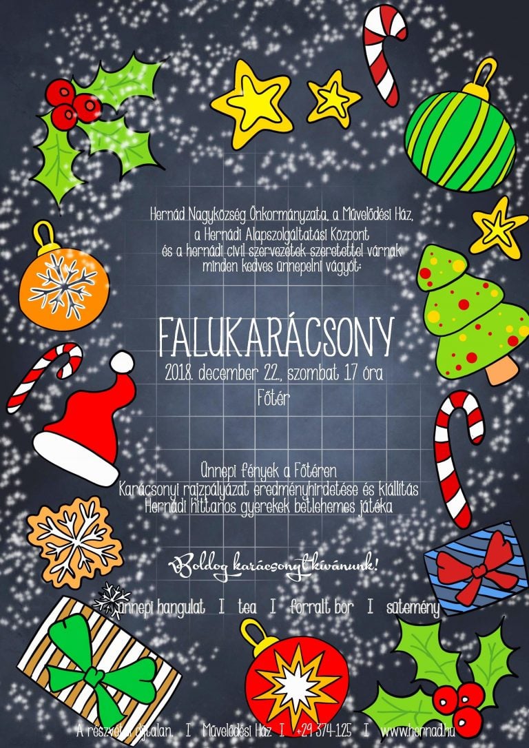 Falukarácsony készülődik