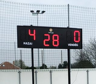 Hazai – Vendég  4:0