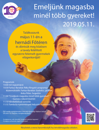 Emeljünk magasba minél több gyereket!