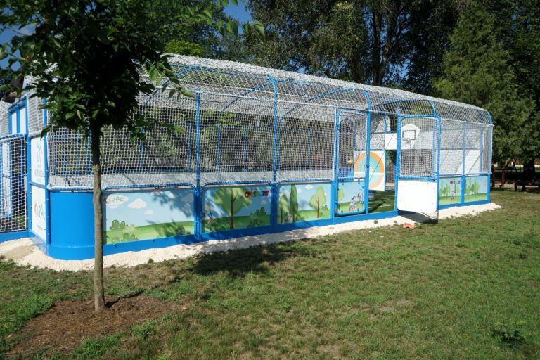 Elkészült az ovi-sport pálya a Hernádi Pitypang Óvodában!