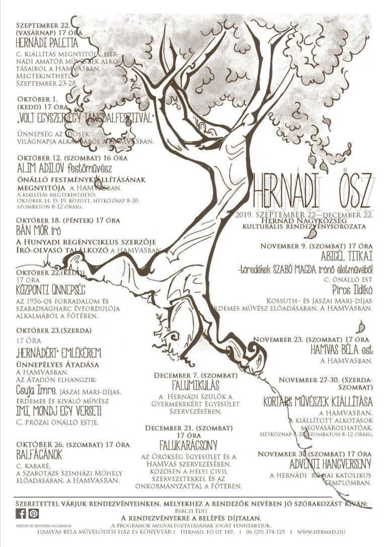 Közelgő őszi kulturális események