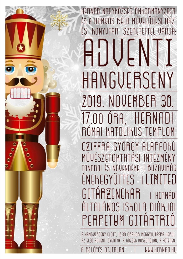 Meghívó – Adventi hangverseny