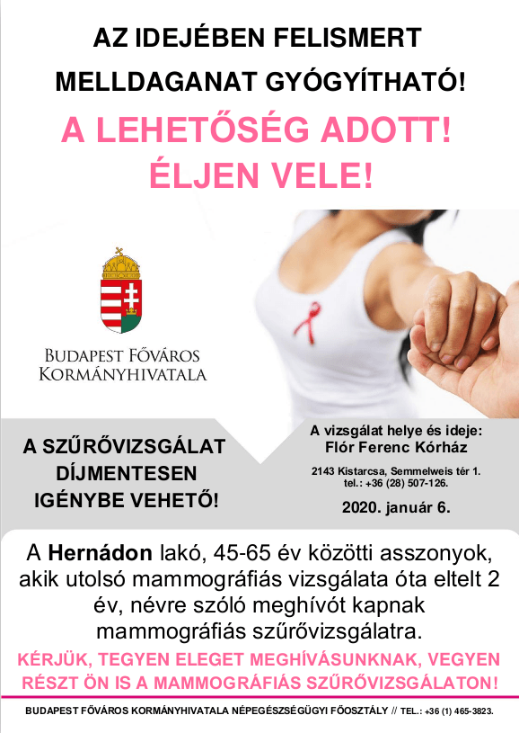 Ingyenes szűrővizsgálat