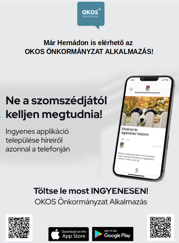 OKOS Önkormányzat alkalmazás