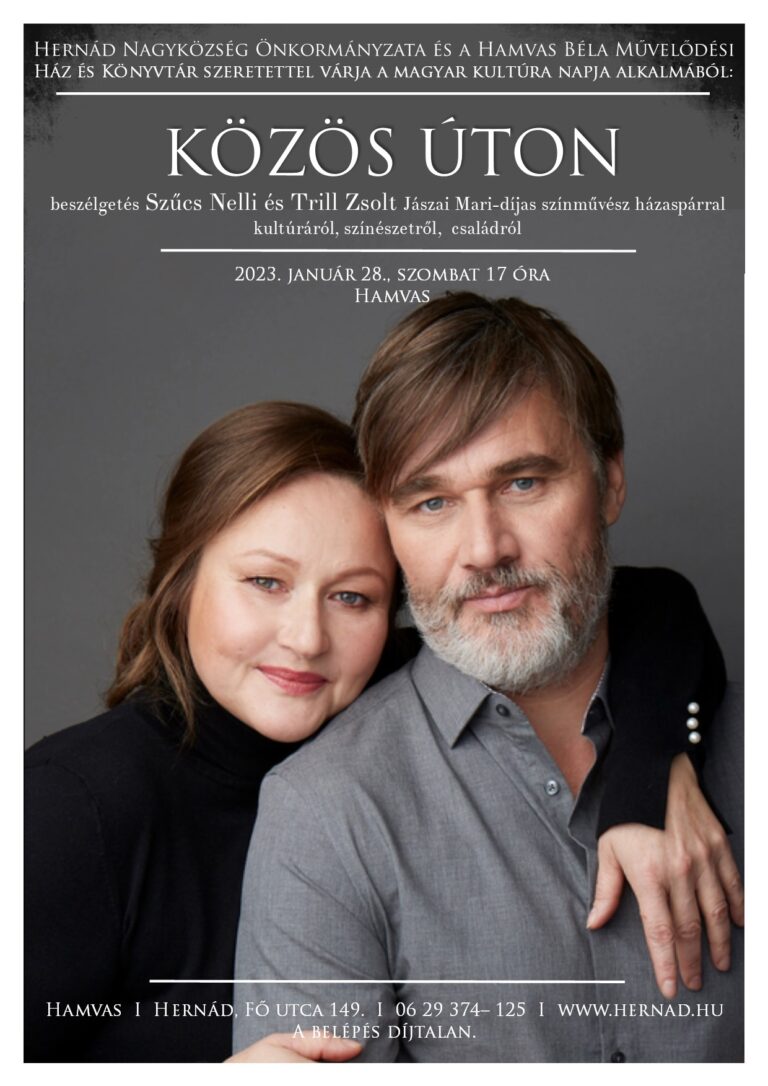 Közös úton – Beszélgetés Szűcs Nelli és Trill Zsolt Jászai Mari-díjas színművészekkel