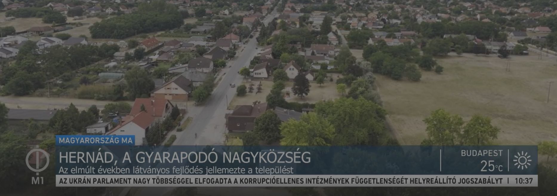 Hernád a Magyarország ma programjában