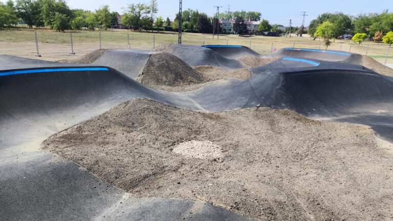 Elkészült a hernádi pumpapálya! – Átadó: szeptember 25-én