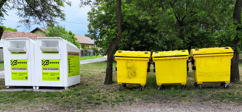 Új üveggyűjtő konténereket kaptunk